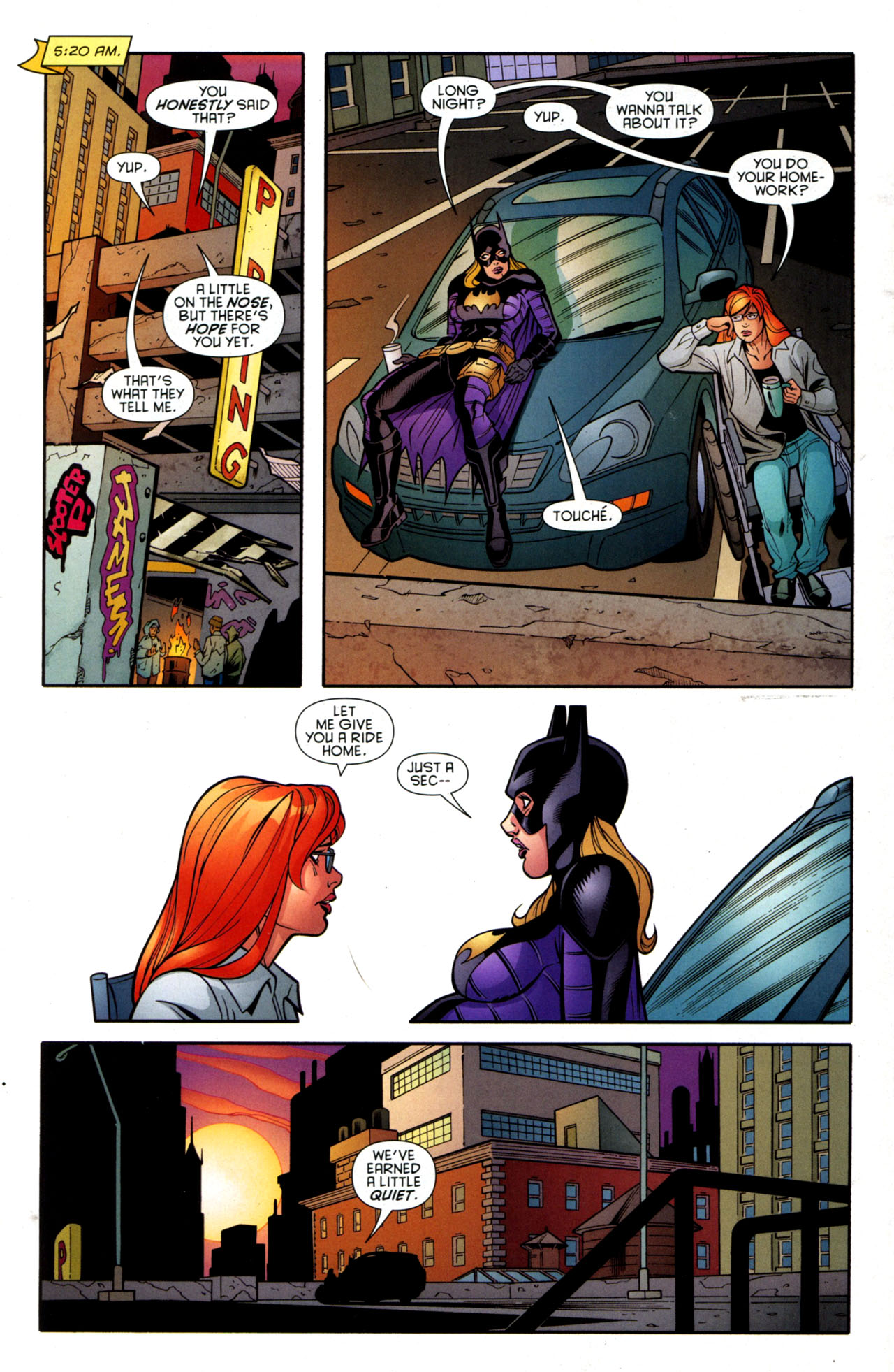 Read online Batgirl (2009) comic -  Issue #4 - 22