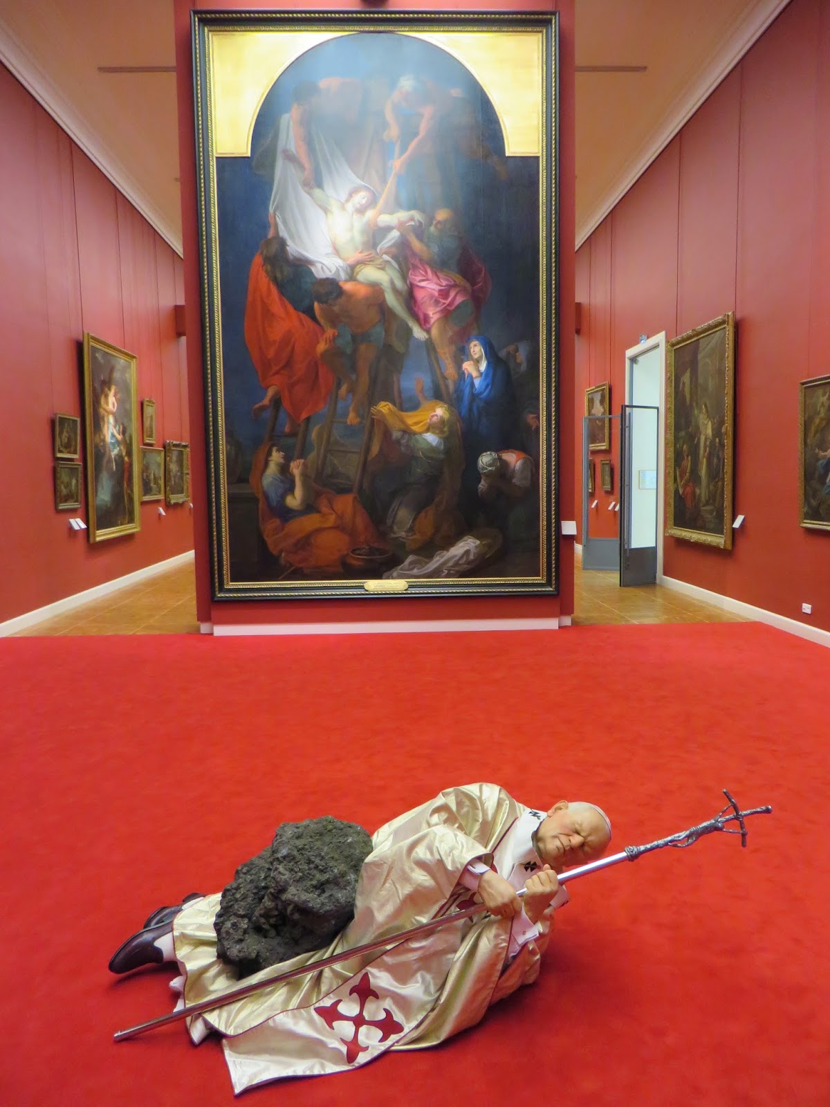 entrevoir-la-nona-ora-maurizio-cattelan