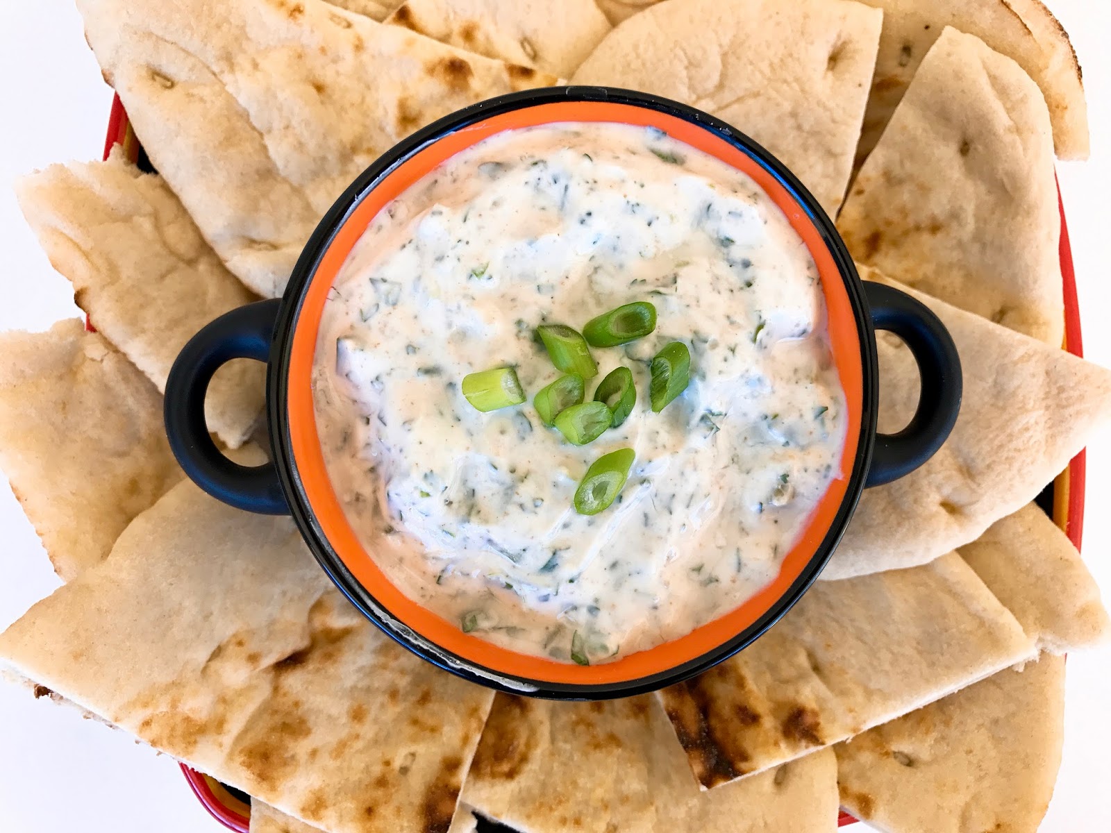 Indian Raita with Naan