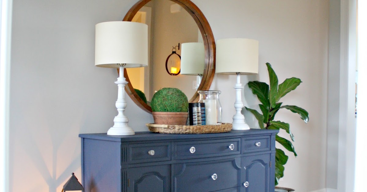 Our Cozy And Welcoming Foyer From Thrifty Decor Chick