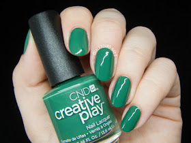CND Creative Play - Happy Holly Day @chalkboardnails