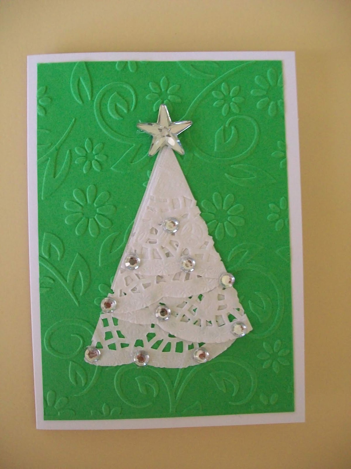 My Abundant Life: Easy Christmas Cards To Make