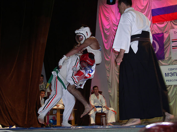 Показательные выступления по смешанным единоборствам