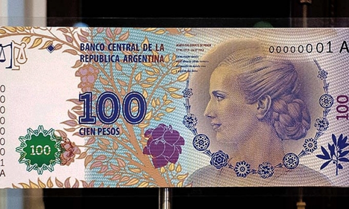 100 a pesos argentinos