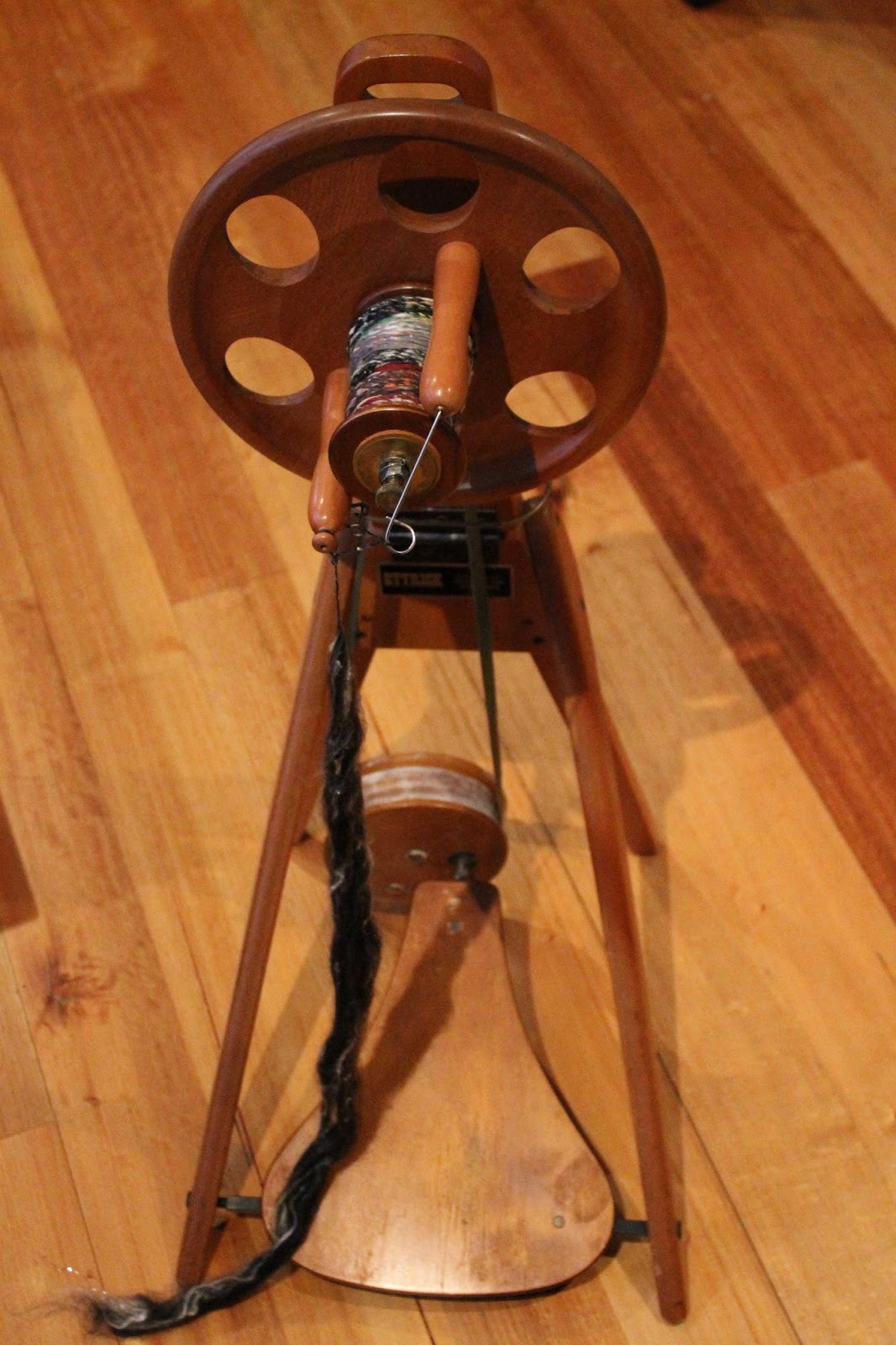 Teresa's textile inspiration Yes, I do have a new wheel