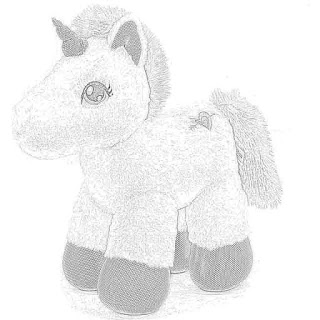 The Holiday Site: Coloring Pages of Stuffed Unicorns Downloadable and Free