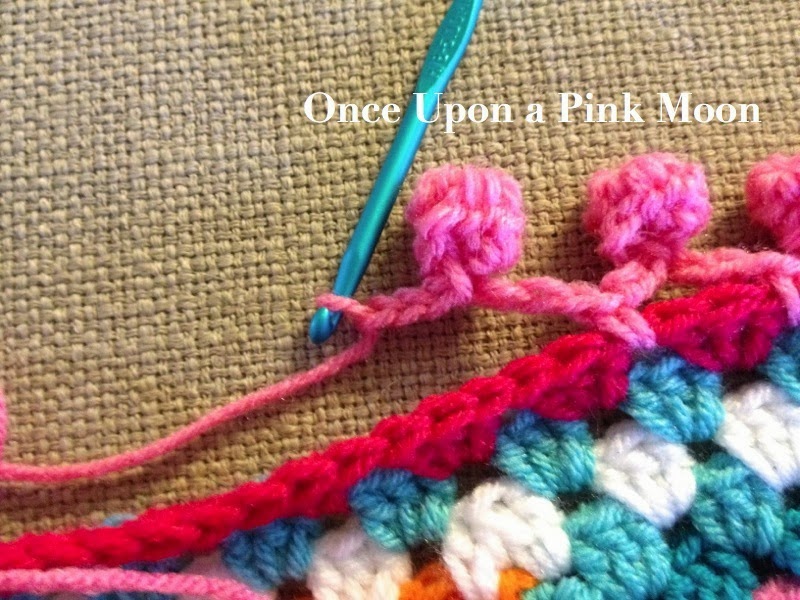 Ergahandmade How to Crochet Pom Pom Edge + Free Pattern Step By Step