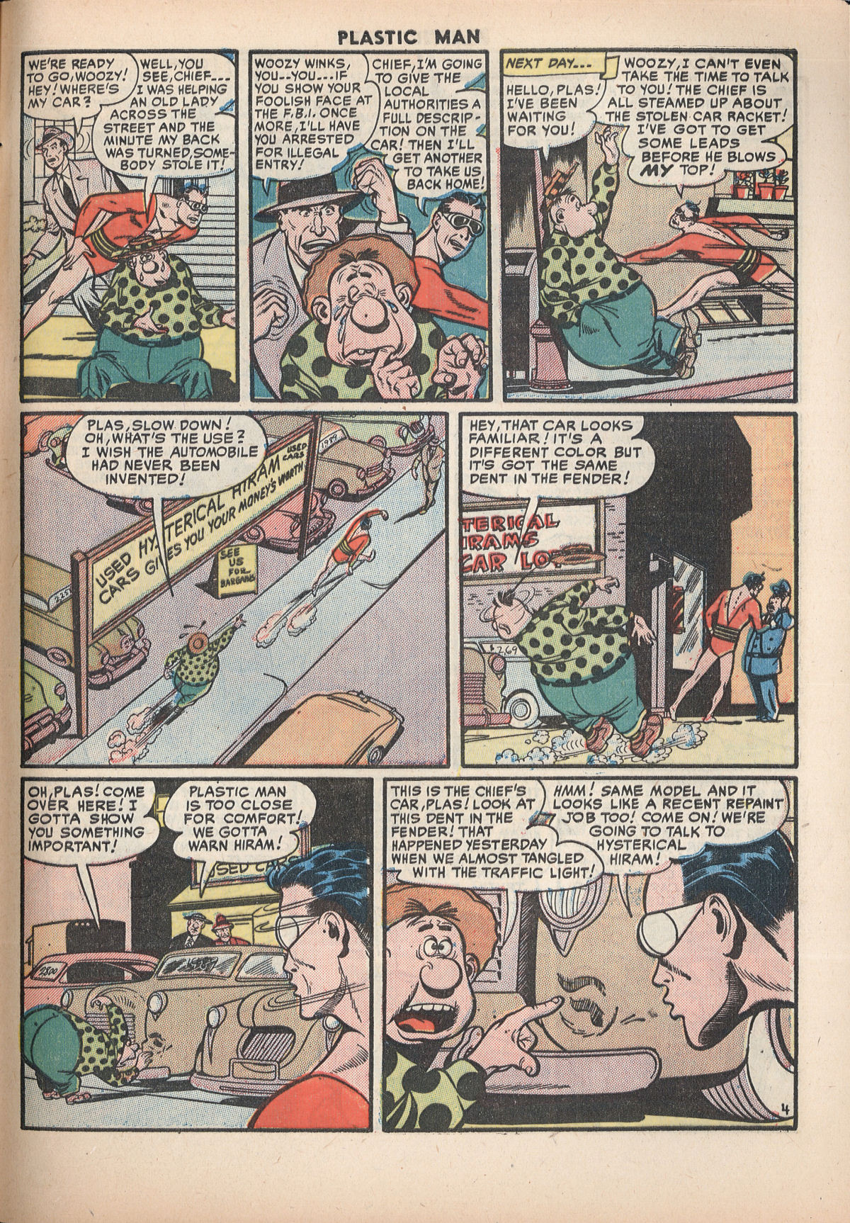 Read online Plastic Man (1943) comic -  Issue #29 - 45