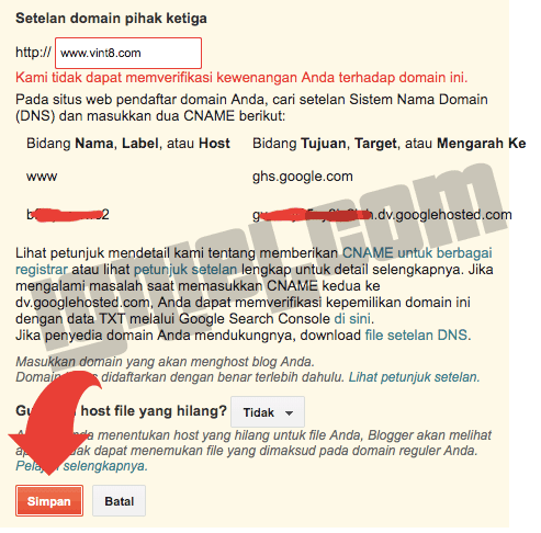 Cara Setting Custom Domain Blogspot Gratis Terbaru Cara Setting Custom Domain Blogspot Gratis Terbaru