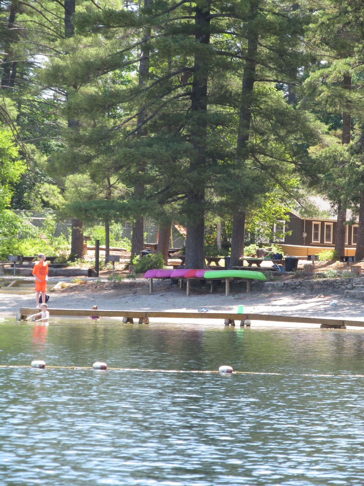 Recreational Kayaking in Maine Horne Pond, Limington
