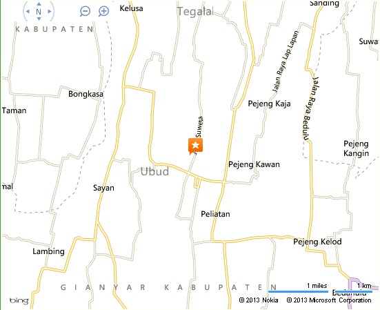 Threads of Life Ubud Location Map,Location Map of Threads of Life Ubud,Threads of Life Ubud Accommodation Destinations Attractions Hotels Map Photos Pictures