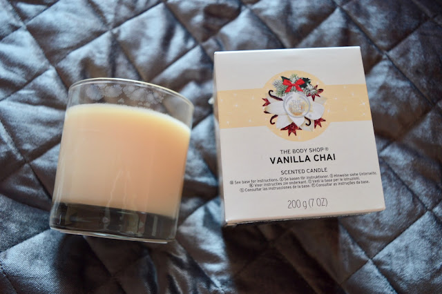 the body shop vanilla chai candle review
