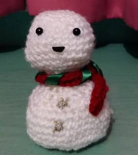 PATRON GRATIS MUÑECO DE NIEVE AMIGURUMI 39533