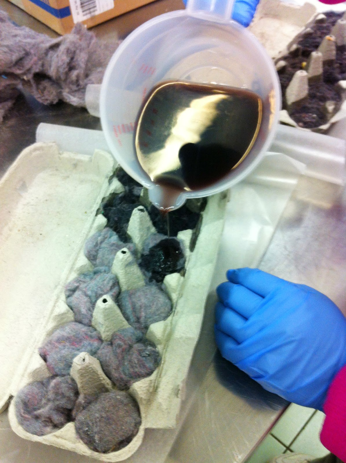 The Life of a Wildflower Upcycling with Lint and Wax to make Fire Starters