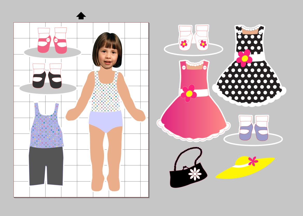 Crafting Quine Personalised Paper Dolls