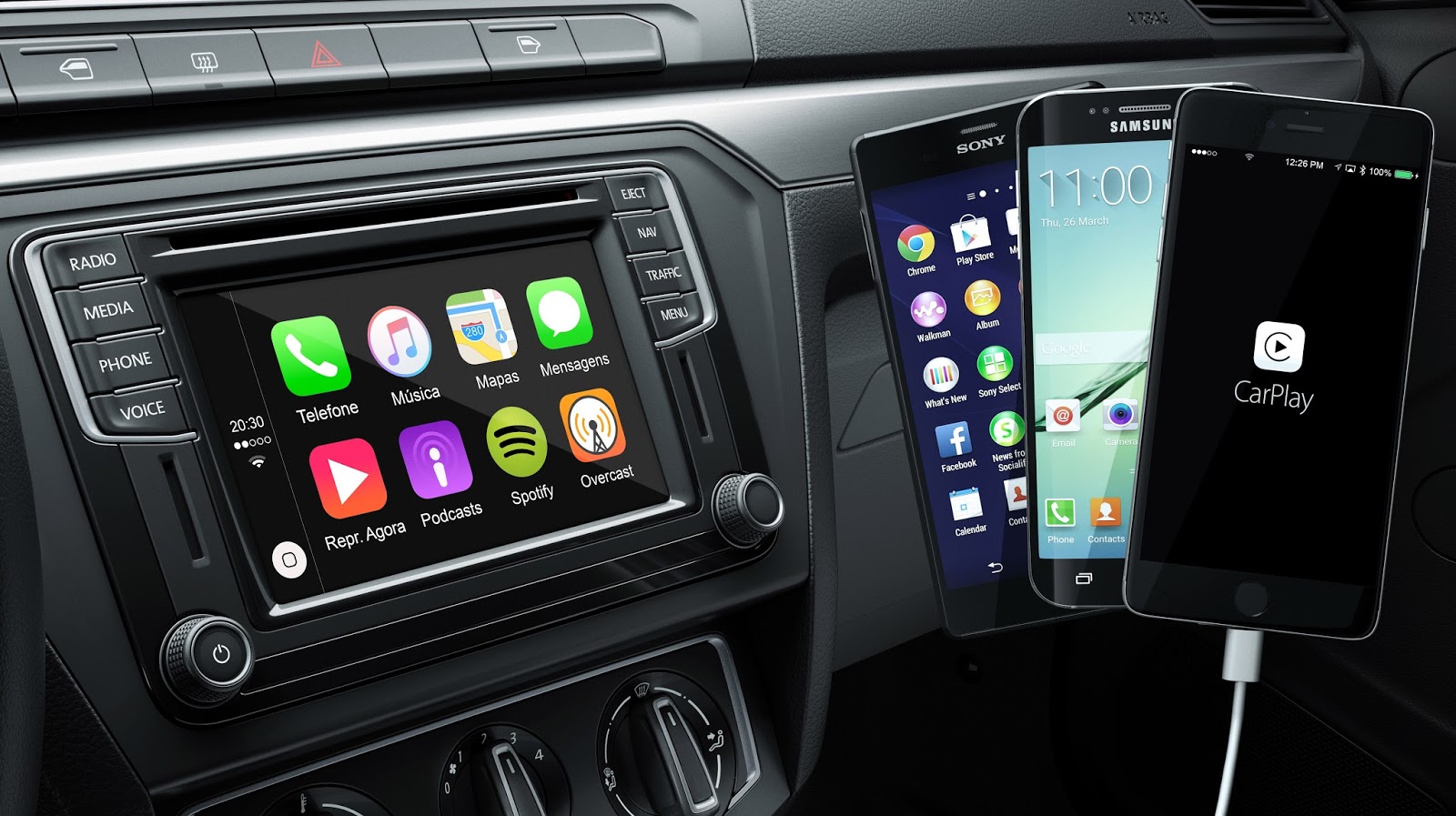 Informe Android Auto, Apple CarPlay y MirrorLink explicados Autoblog