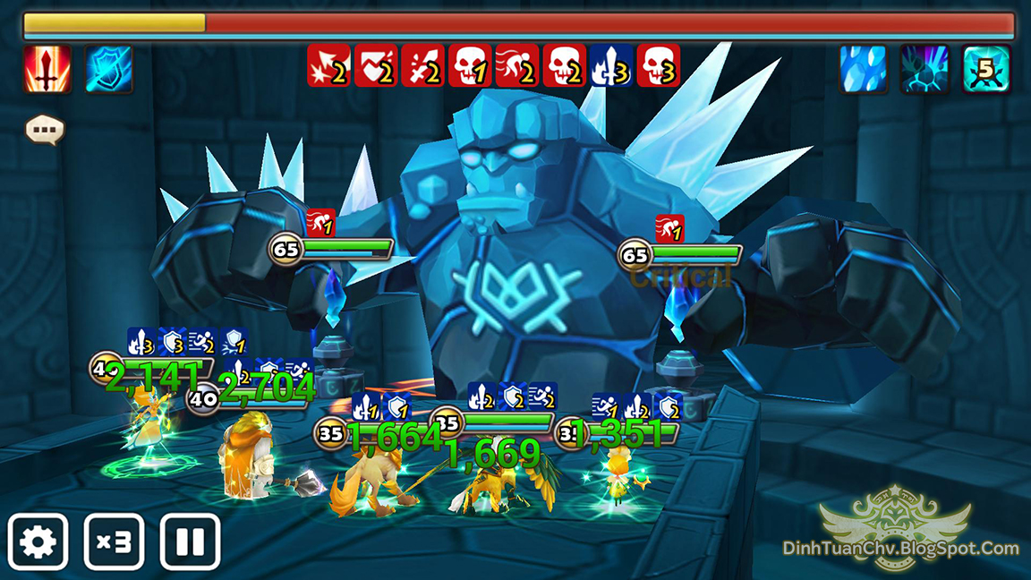 Hướng dẫn team đi Giant, Dragon, Necro cơ bản Summoners War