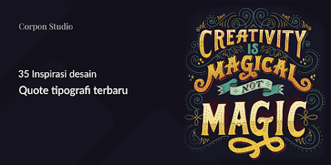 35 Inspirasi Desain Quote Typografi Terbaru