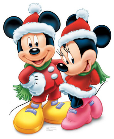 Disney Whimsey: Mickey and Minnie Mouse