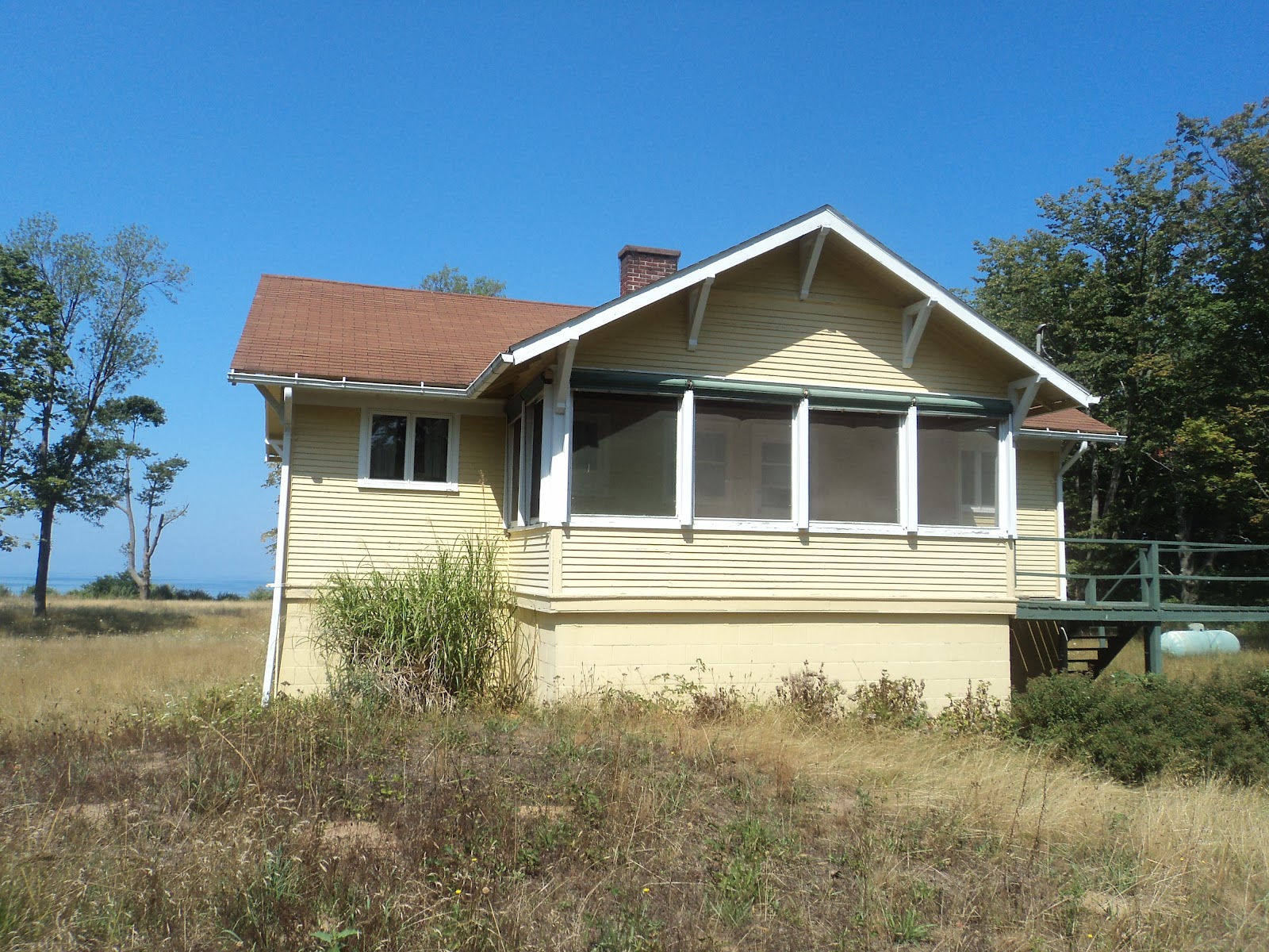 Maple Grove Cottage Move Maple Grove Cottage on the shore of Lake Michigan