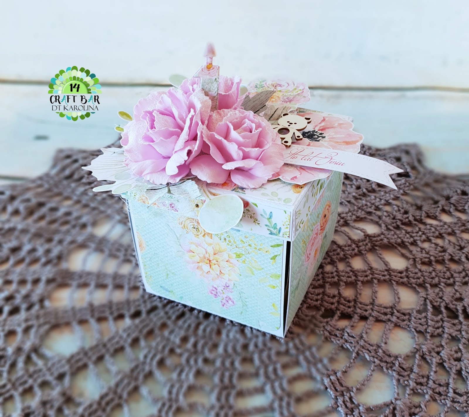 explosion box for birthday girl