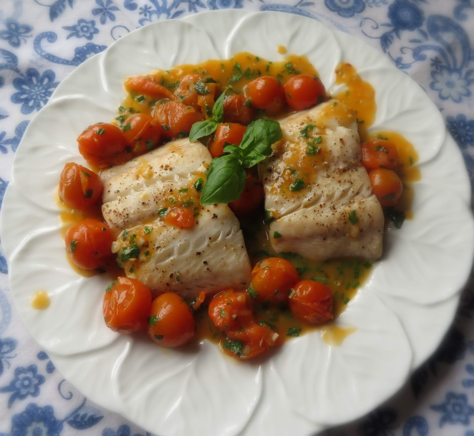 Tomato & Herb Sauced Alaskan Black Cod The English Kitchen