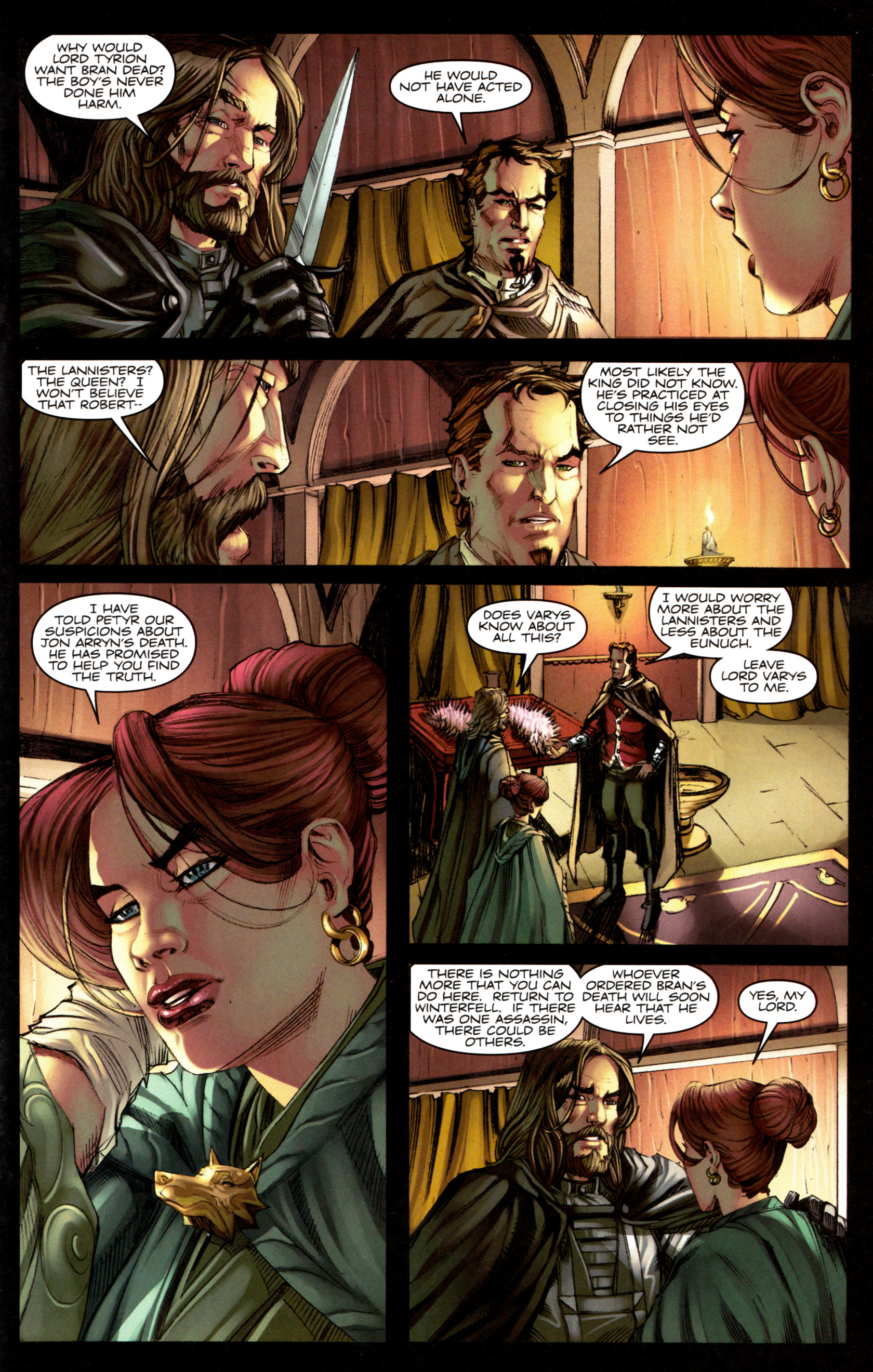 Read online A Game Of Thrones comic -  Issue #6 - 19