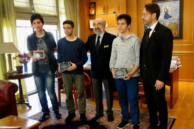 Βραβεύσεις μαθητών από τον Δήμαρχο Αλεξανδρούπολης