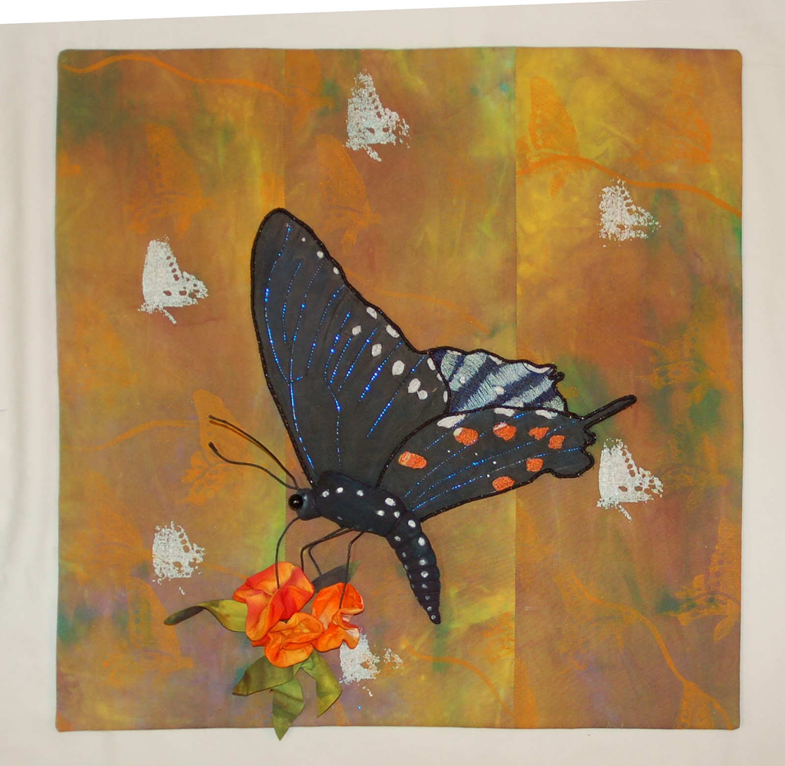 Buckets Gone Wild! Connecting Thread SAQA Regional Exhibit Report by