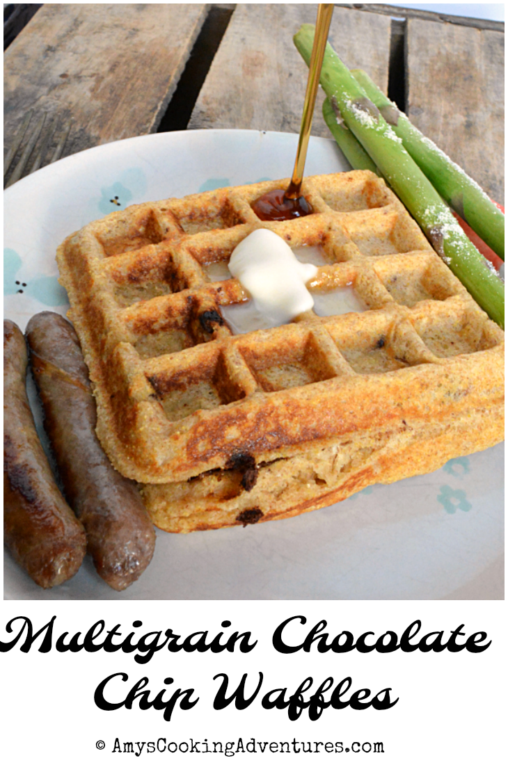 Multigrain Chocolate Chip Waffles