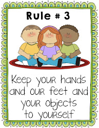 hands yourself keep feet hand objects rule kindergarten talking routines procedures song them talk ear again