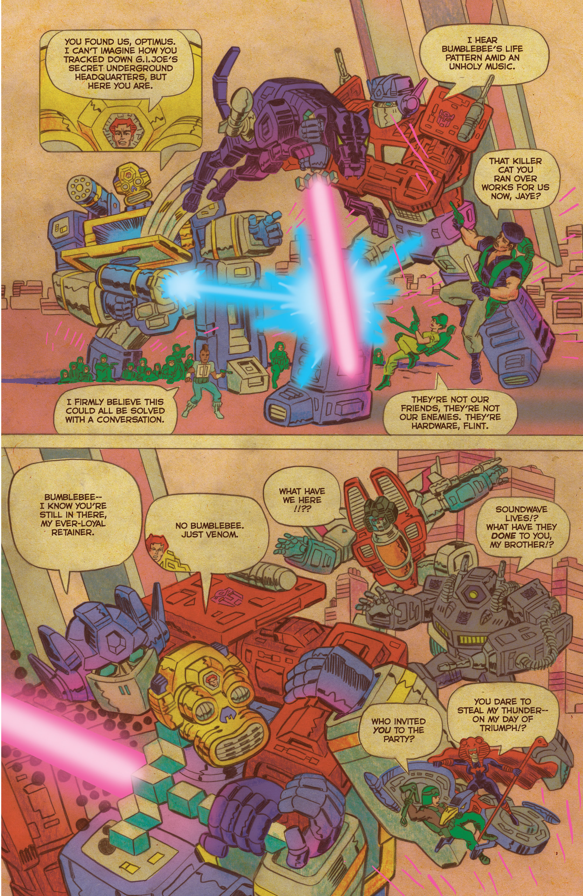 Read online The Transformers vs. G.I. Joe comic -  Issue #6 - 11