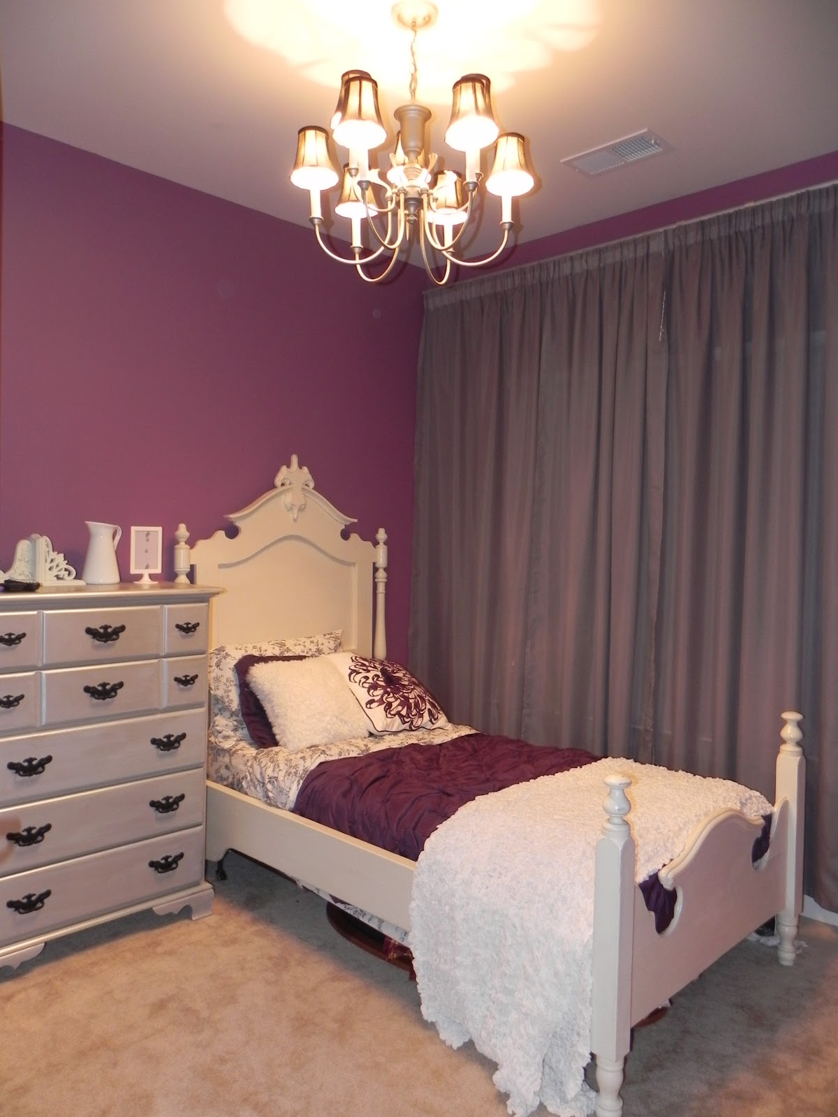 Underground Antiques The glam girl's room makeover