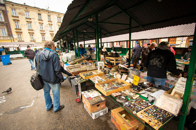 Mercato di Plac Nowy-Cracovia