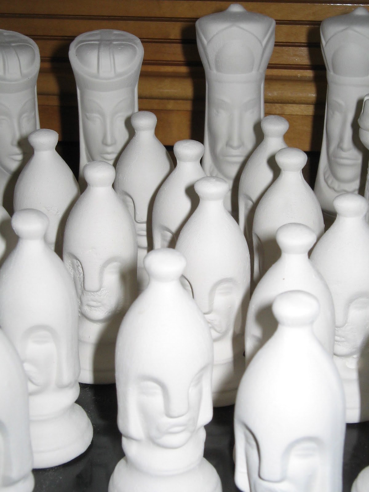The Bisqueware Barn Blog Ready To Paint Chess Set Ceramic Bisque