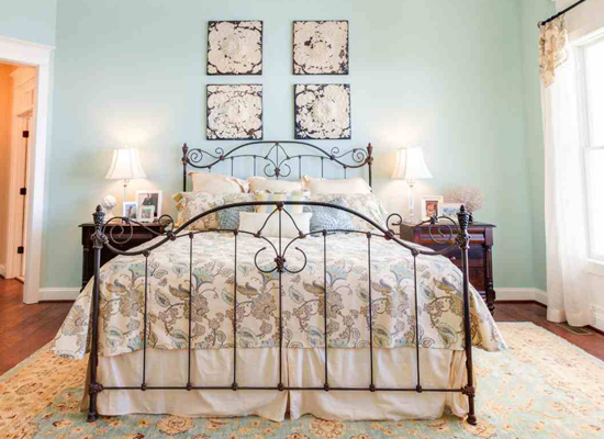 Kamar Tidur Vintage yang Simple Kamar Tidur Vintage yang Simple