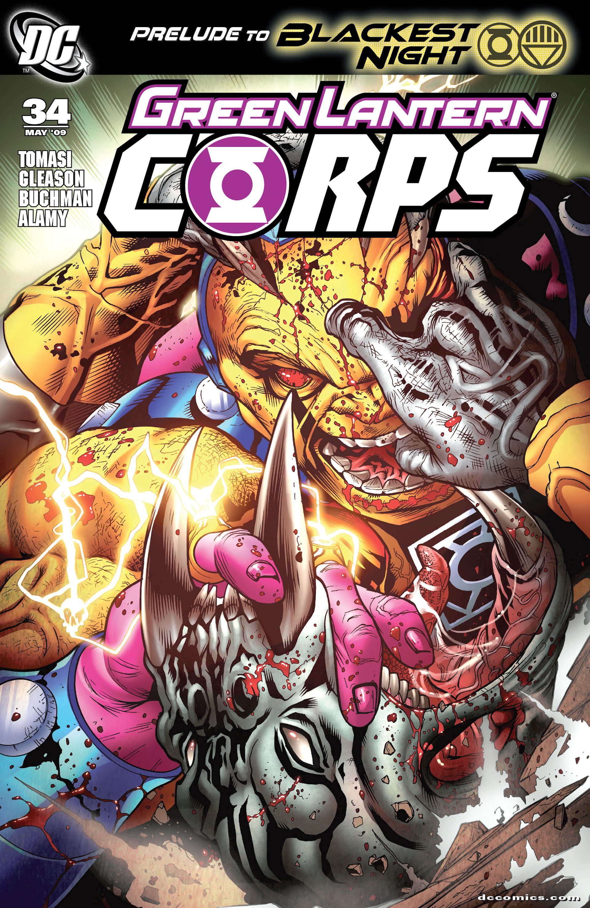 Read online Green Lantern Corps (2006) comic -  Issue #34 - 1