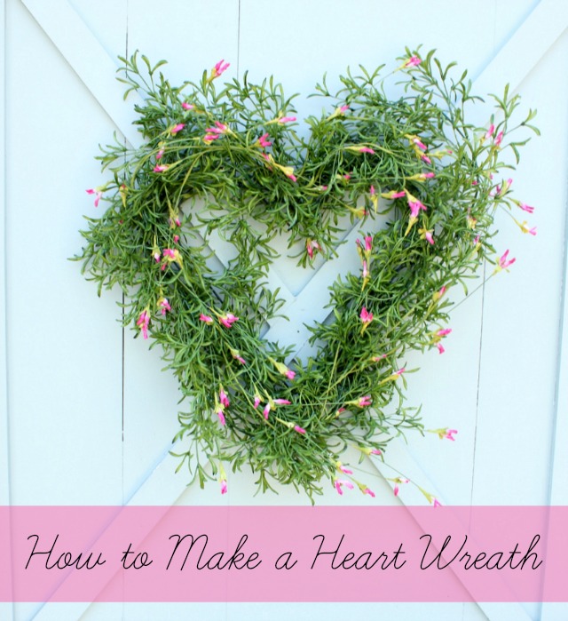 From My Front Porch To Yours Treasure Hunt Thursday- DaisyMaeBelle Heart Wreath