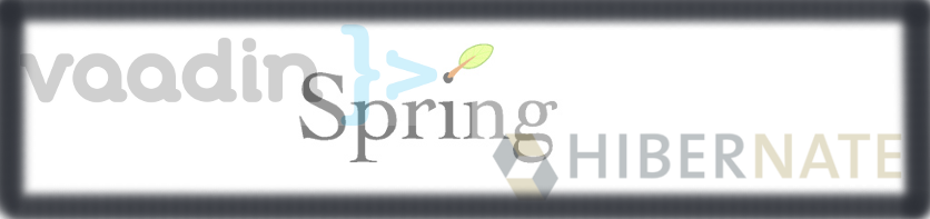 Vaadin Spring e Hibernate