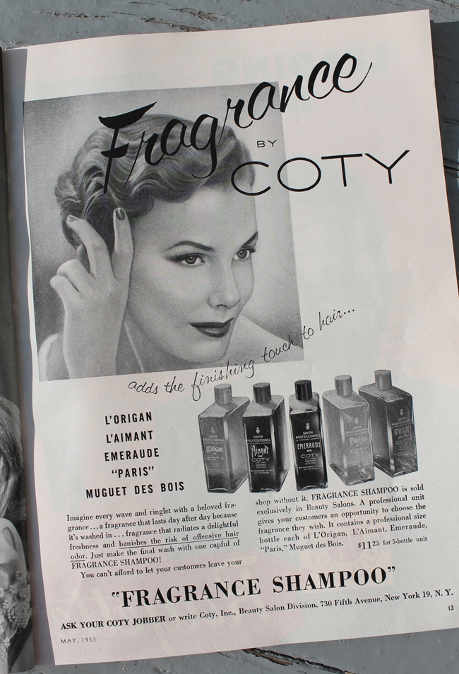 1950s Coty ad