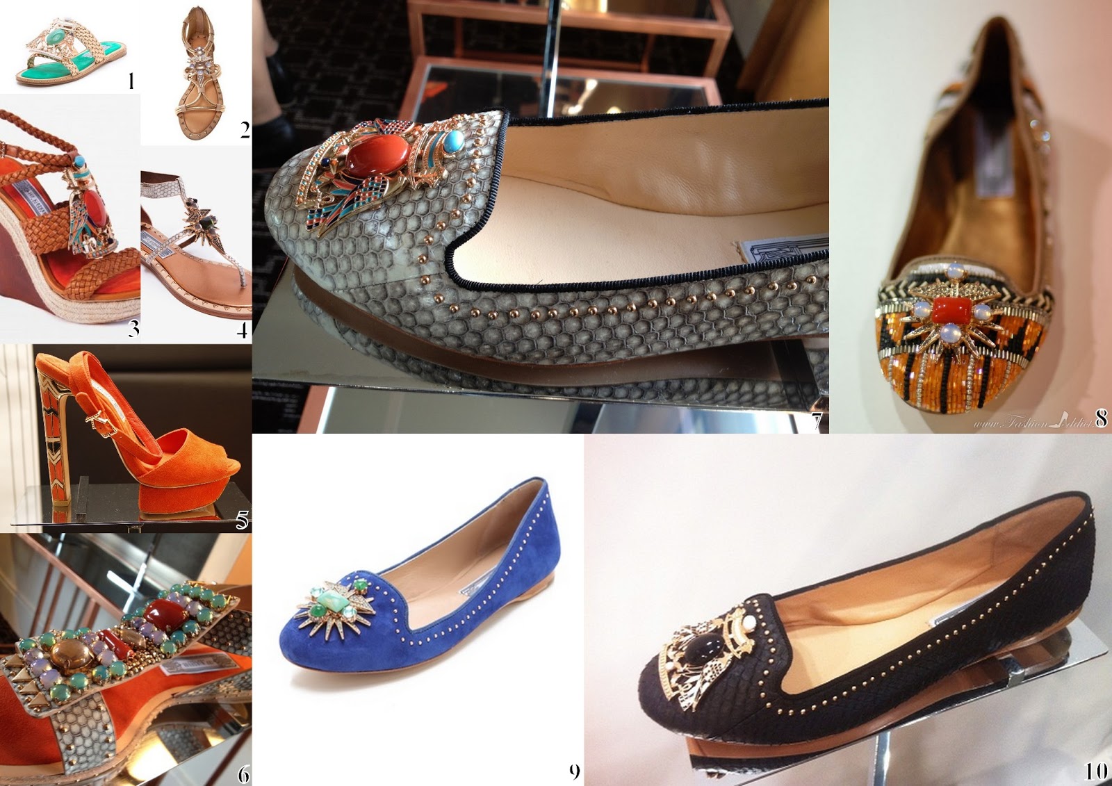 VLuxury DIY Luxury Inspiration Embellished shoes