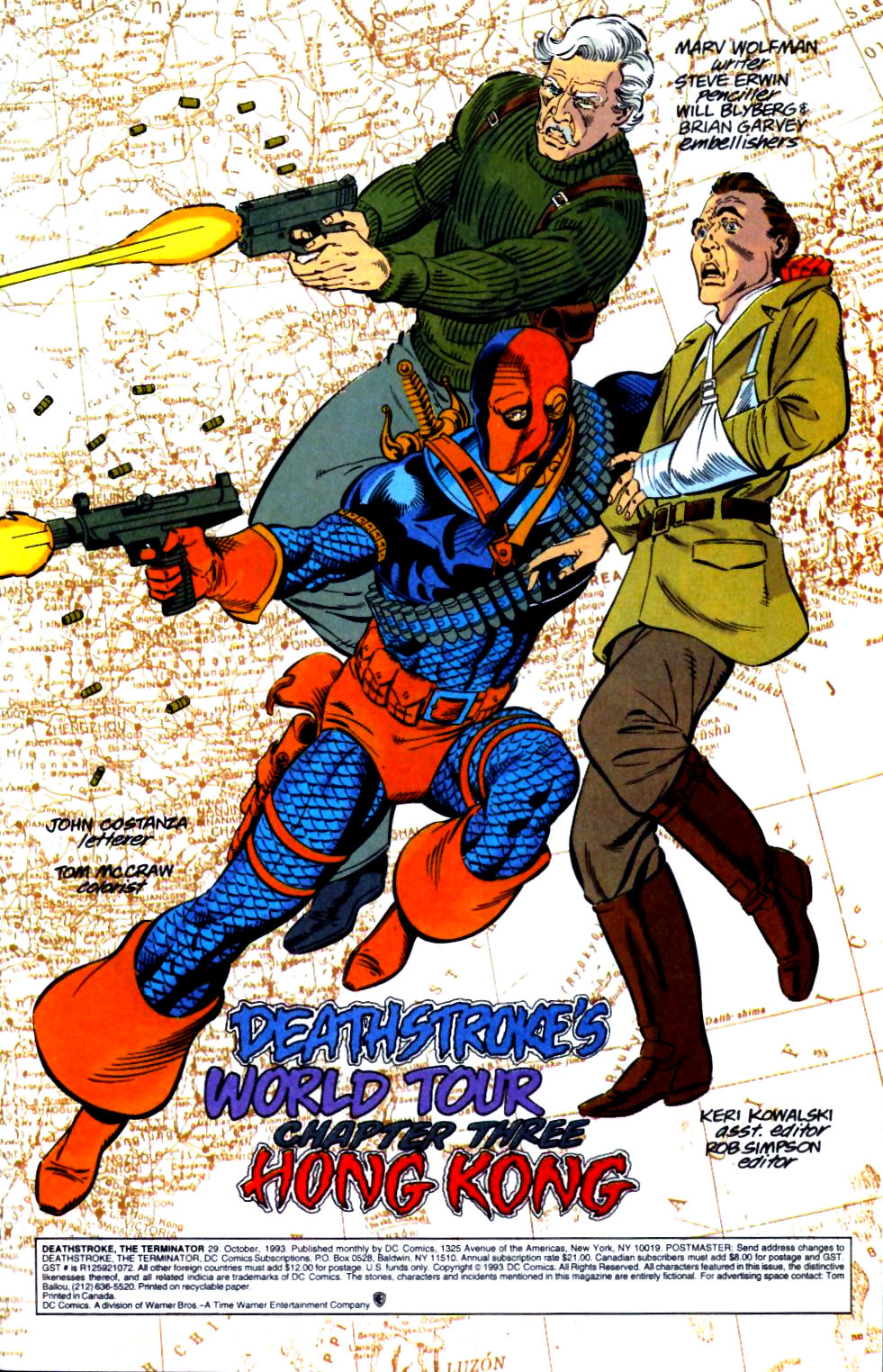 Read online Deathstroke (1991) comic -  Issue #29 - 2