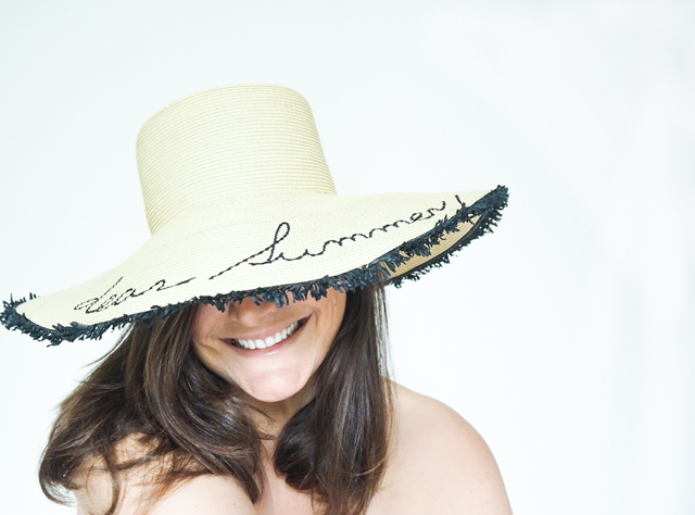 Summer statement hat Summer statement hat