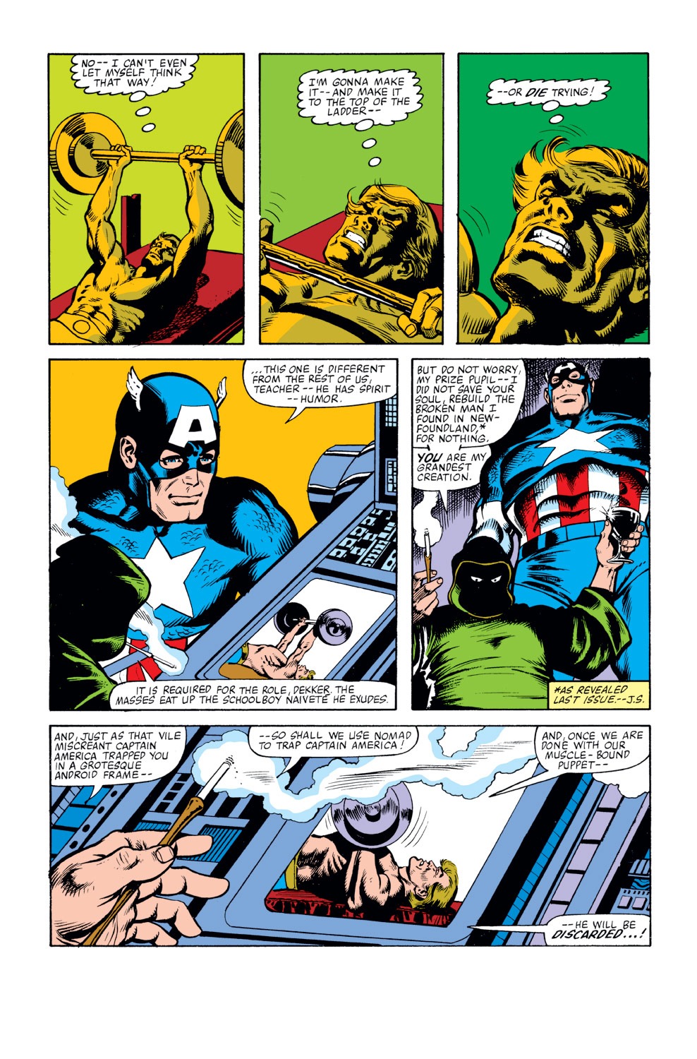 Read online Captain America (1968) comic - Issue #262 - 9