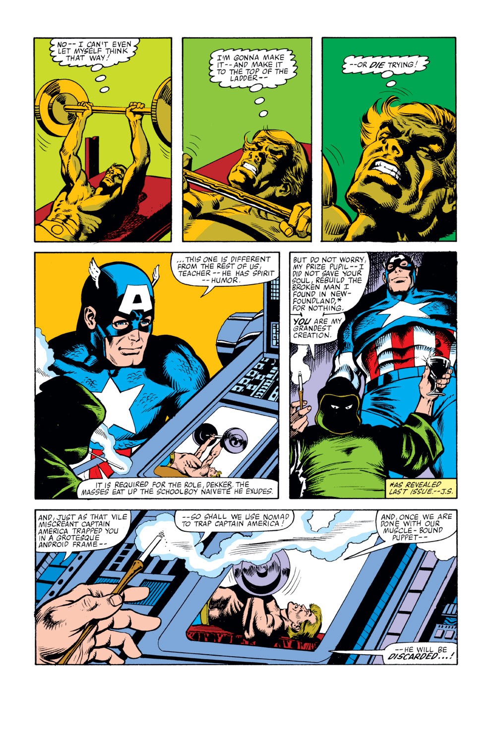 Read online Captain America (1968) comic -  Issue #262 - 9