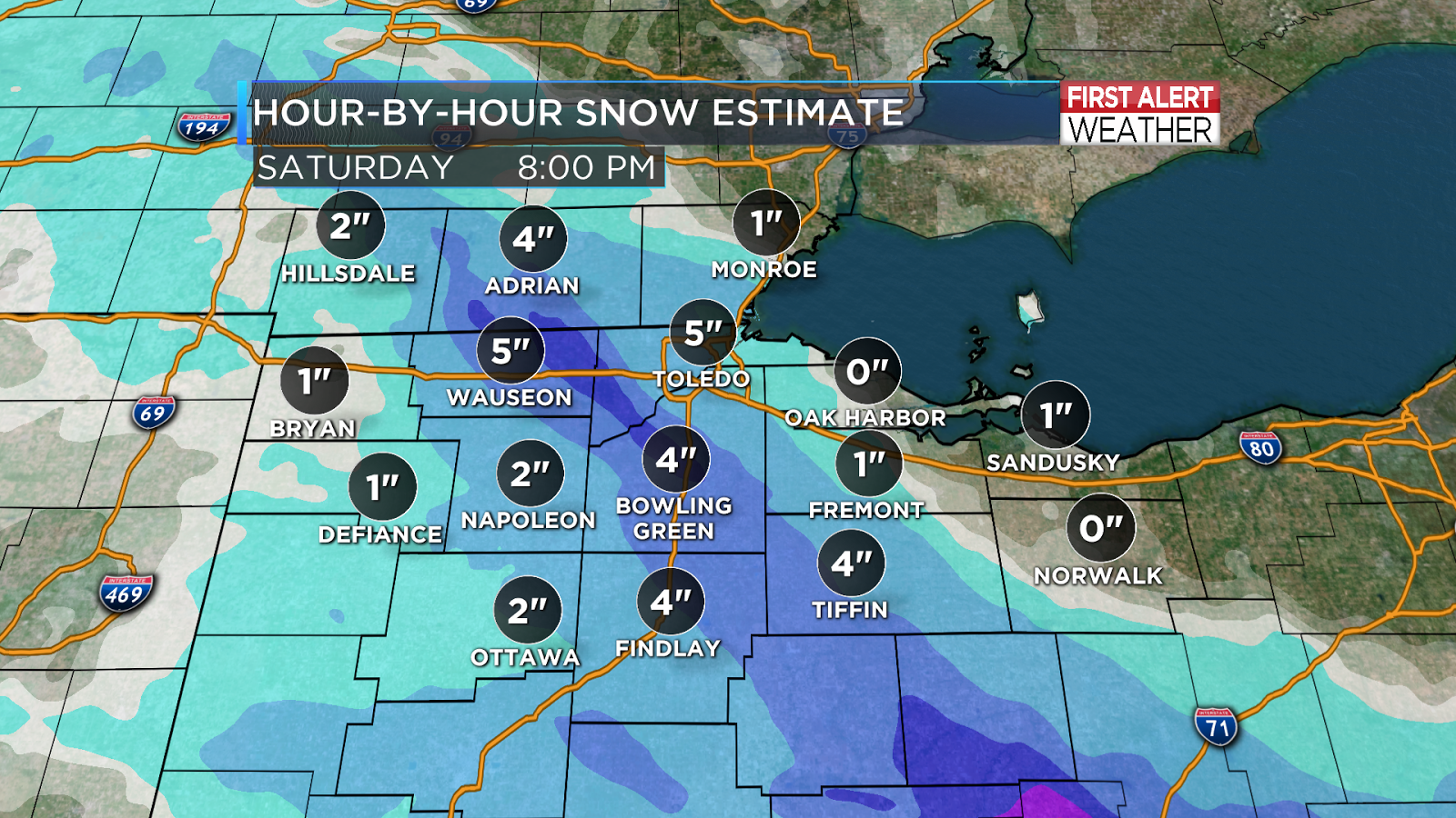 First Alert Weather FIRST ALERT DAY Snow Forecast Update