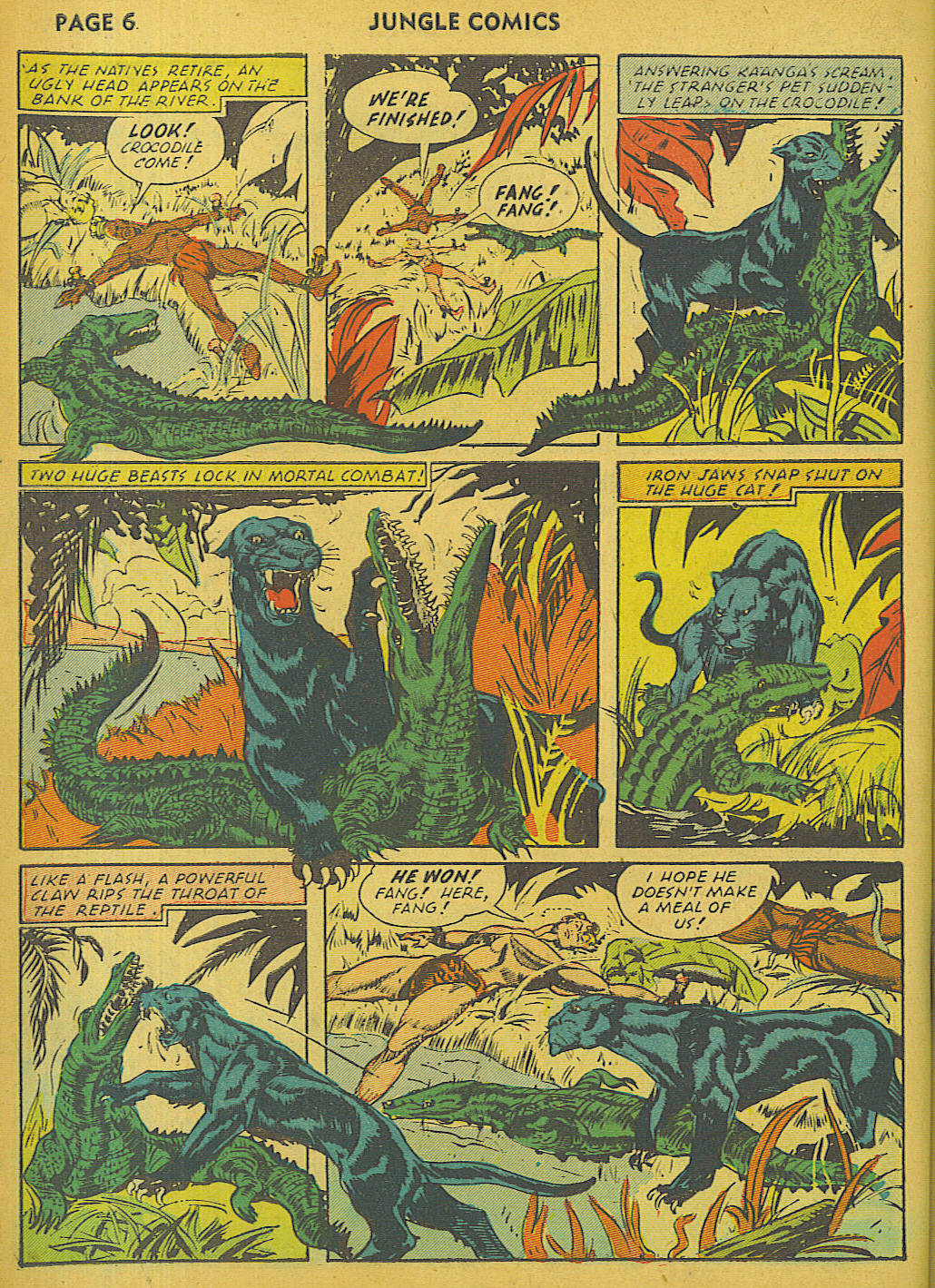 Read online Jungle Comics comic -  Issue #30 - 8