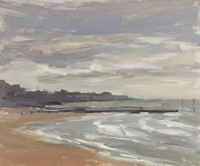 #142 ‘Margate Beach’ 10×12″