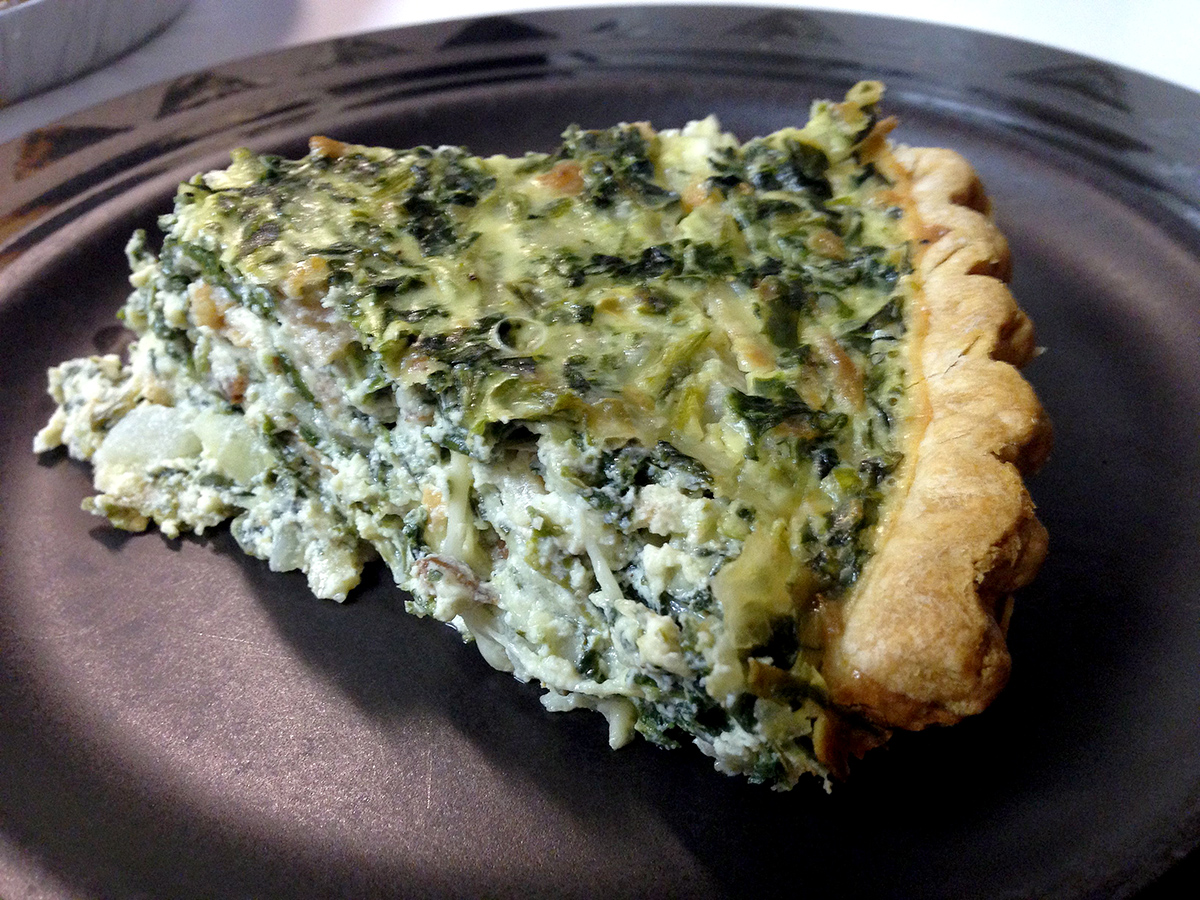 Carrie's Kitchen Spinach Pie