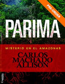 Nuevo libro: PARIMA: Misterio en el Amazonas